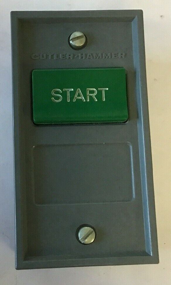 CUTLER HAMMER 10250H5100A STANDARD DUTY START PUSHBUTTON STATION