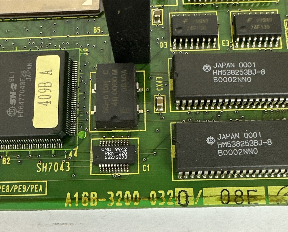 FANUC A16B-3200-0320/08E MAIN CIRCUIT BOARD