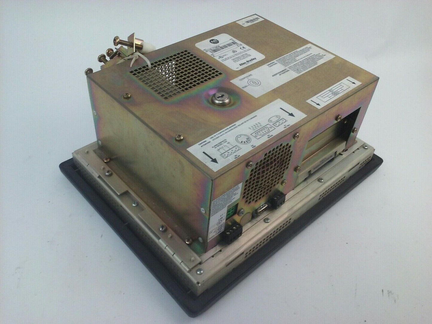 ALLEN BRADLEY 2711E-T10C6 SER. D REV. A PANELVIEW 1000E TERMINAL FRN 5.14