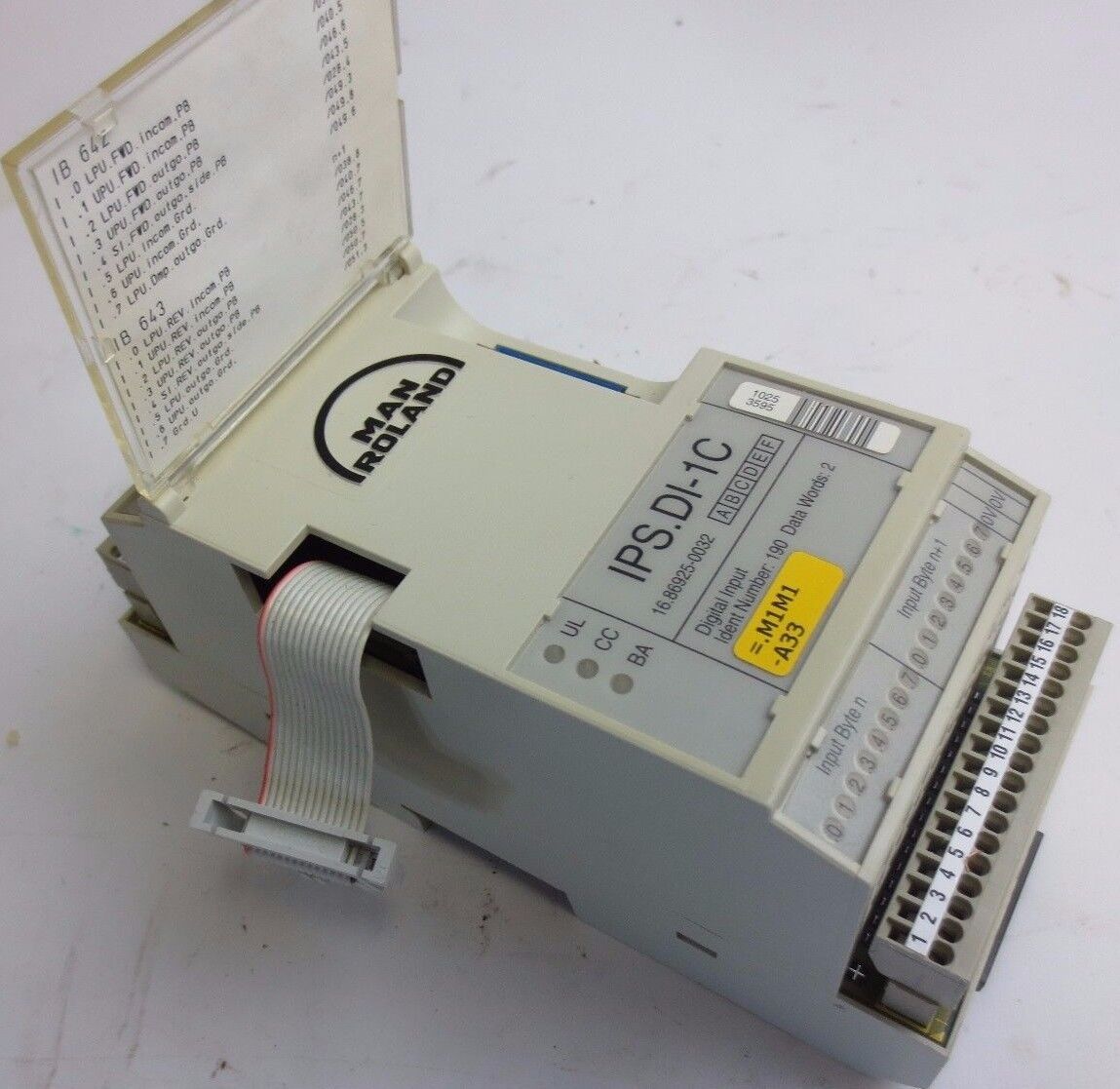 MAN ROLAND IPS.DI-1C - DIGITAL INPUT MODULE - 16.86925-0032