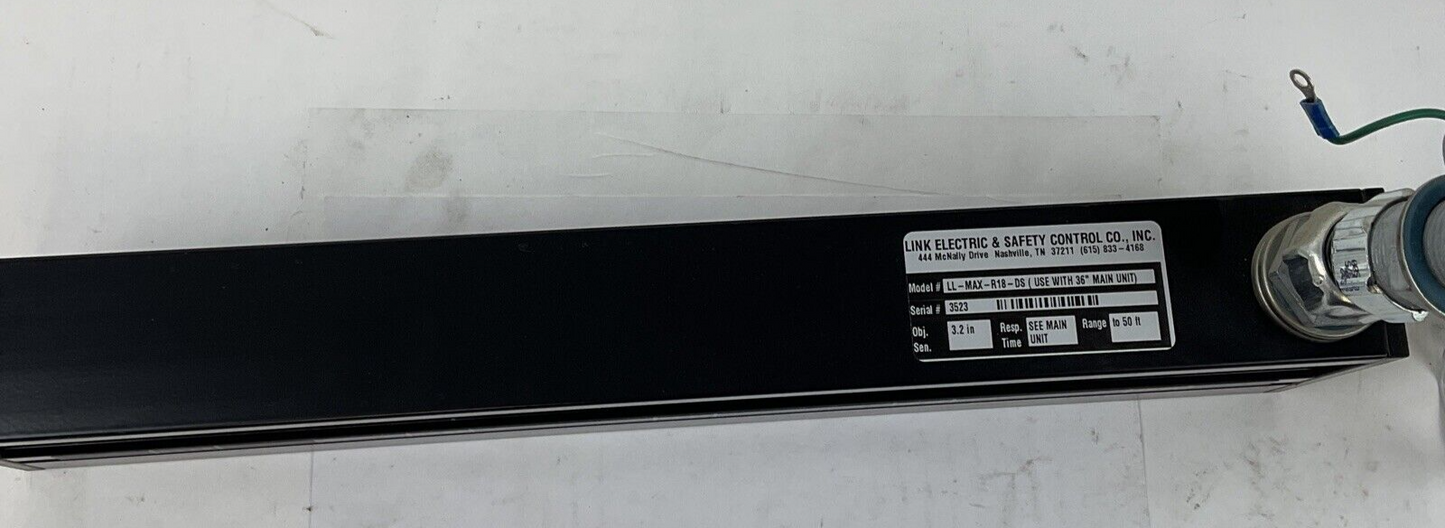 LINK ELECTRIC & SAFETY CONTROL LL-MAX-R18-DS LIGHT CURTAIN