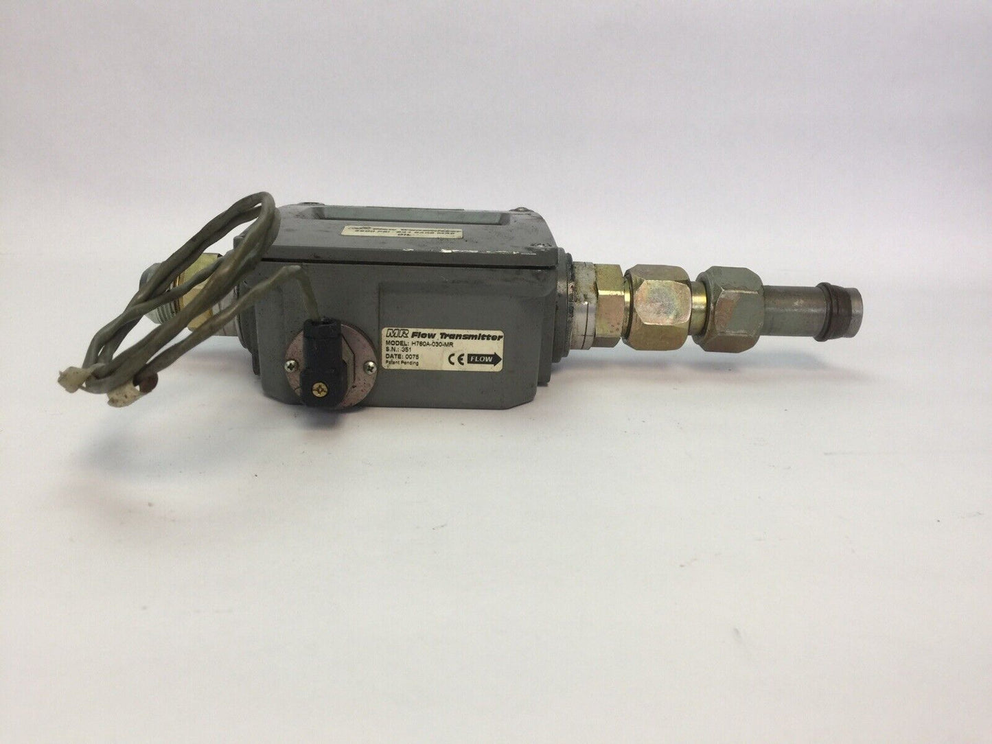 HEDLAND H760A-030-MR MR FLOW TRANSMITTER 3500PSI 241 BARS MAX OIL