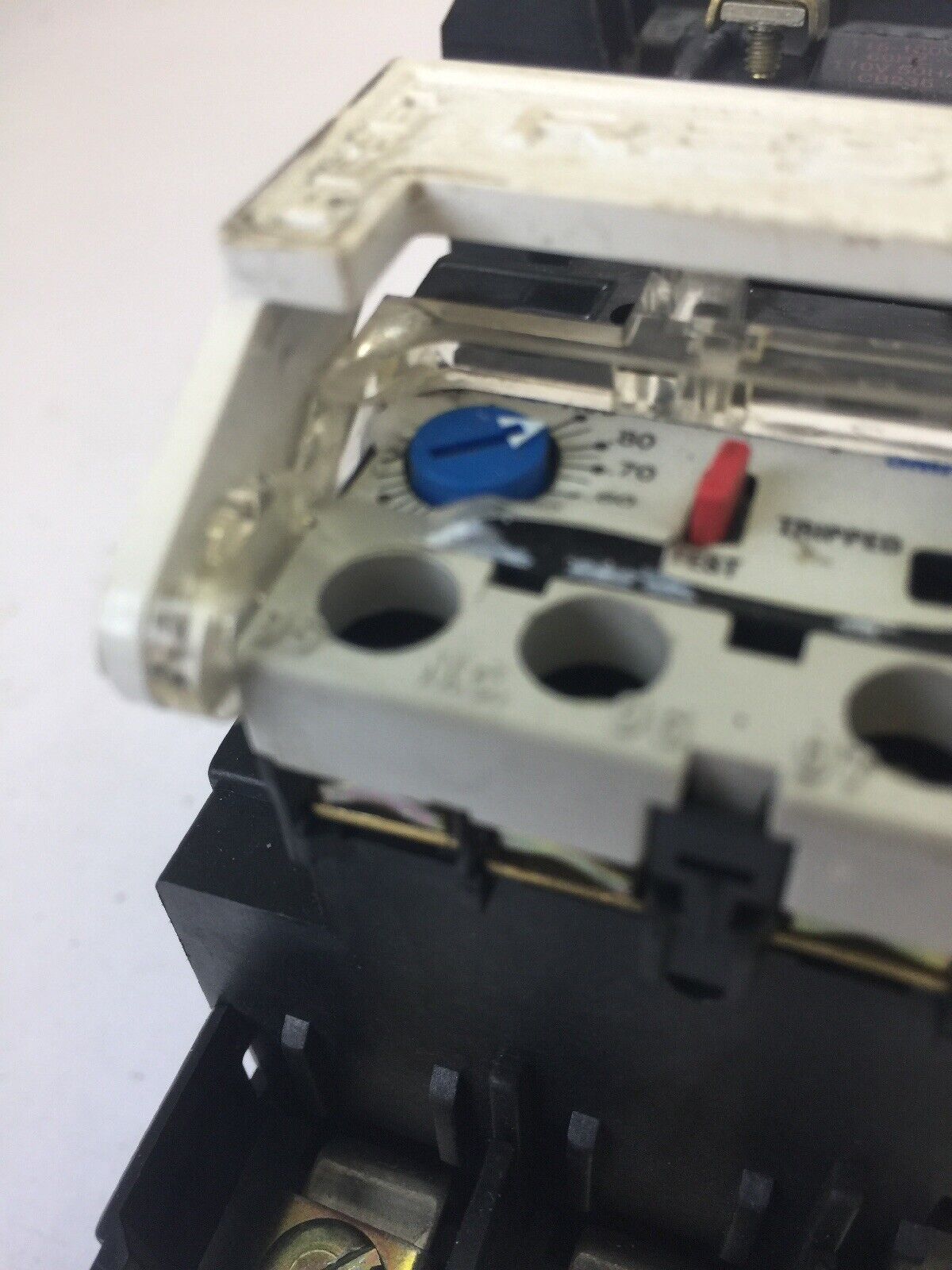 ALLEN BRADLEY 509-B0D-A2C SIZE 1 STARTER SER B 600VAC 27A 10HP 592-A2CA 595-A