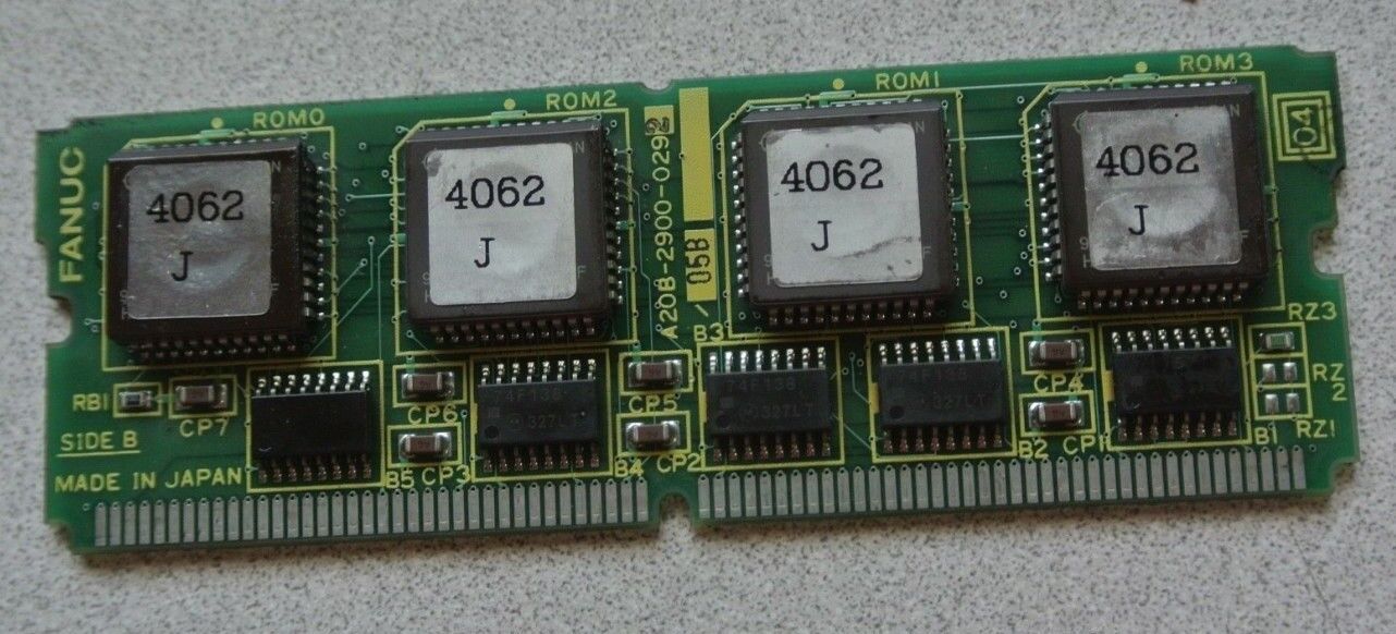 FANUC A20B-2900-0292 DAUGHTER BOARD / MEMORY MODULE / CIRCUIT BOARD