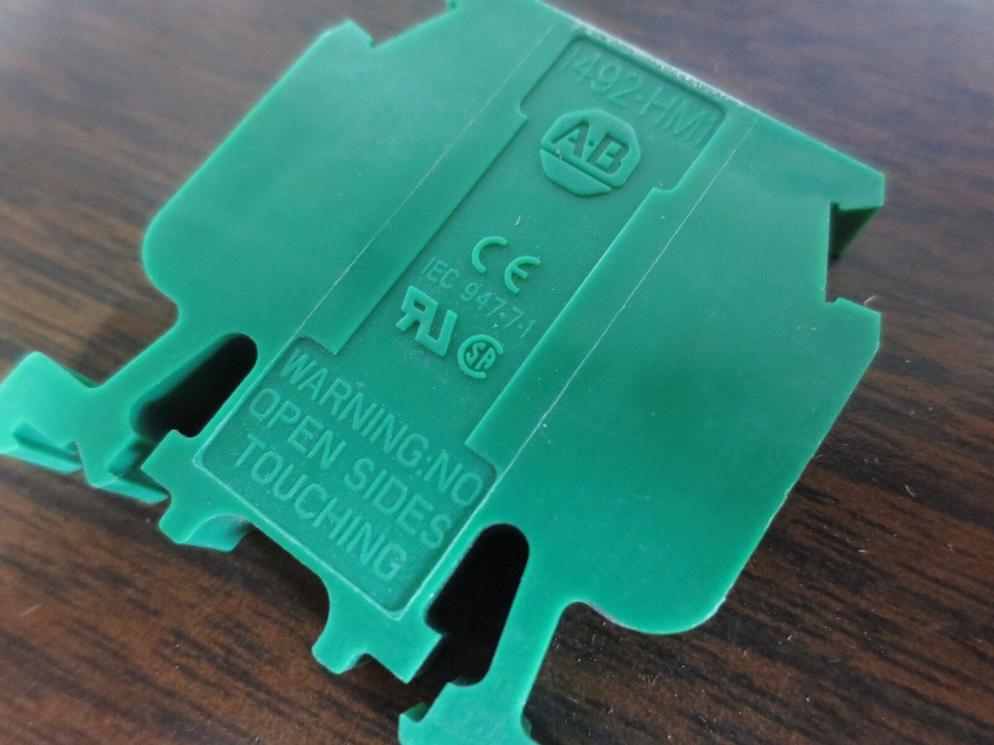 A-B 1492-HM1 / 1492-HM1G TERMINAL BLOCKS GREEN - NEW SURPLUS - LOT of 10