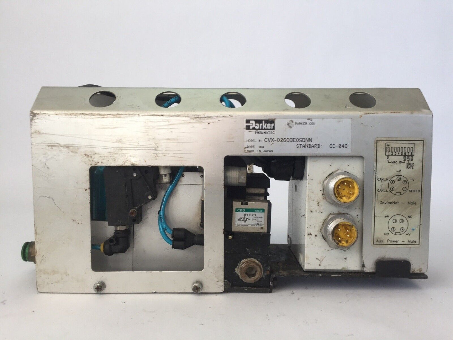 PARKER PNEUMATIC CVX-0260BE0SDNN VACUUM PUMP