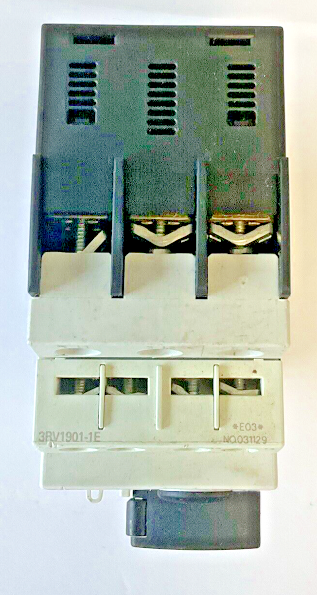 SIEMENS 3RV1021-4AA10 MOTOR CONTROL 208A 600V