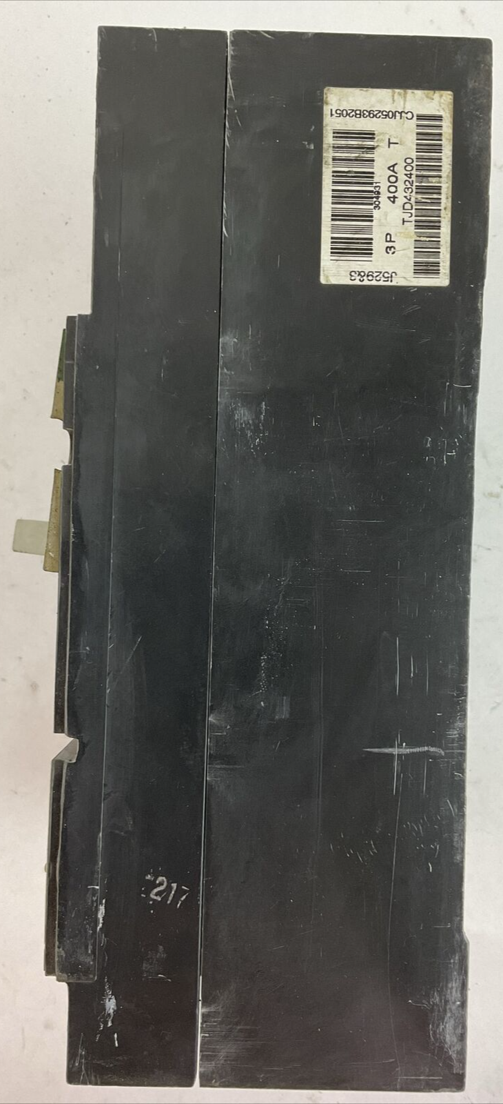 GE TJD432400 INDUSTRIAL CIRCUIT BREAKER 240VAC 250VDC 400AMP 3POLE