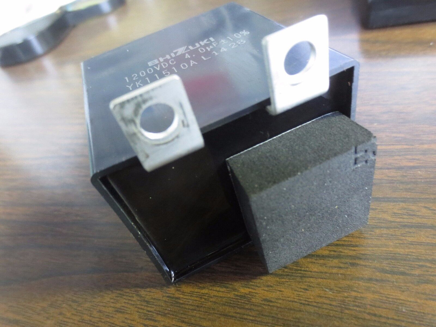 SHIZUKI YK11510AL1428 CAPACITOR - 1200VDC, 4.0µF +/- 10%