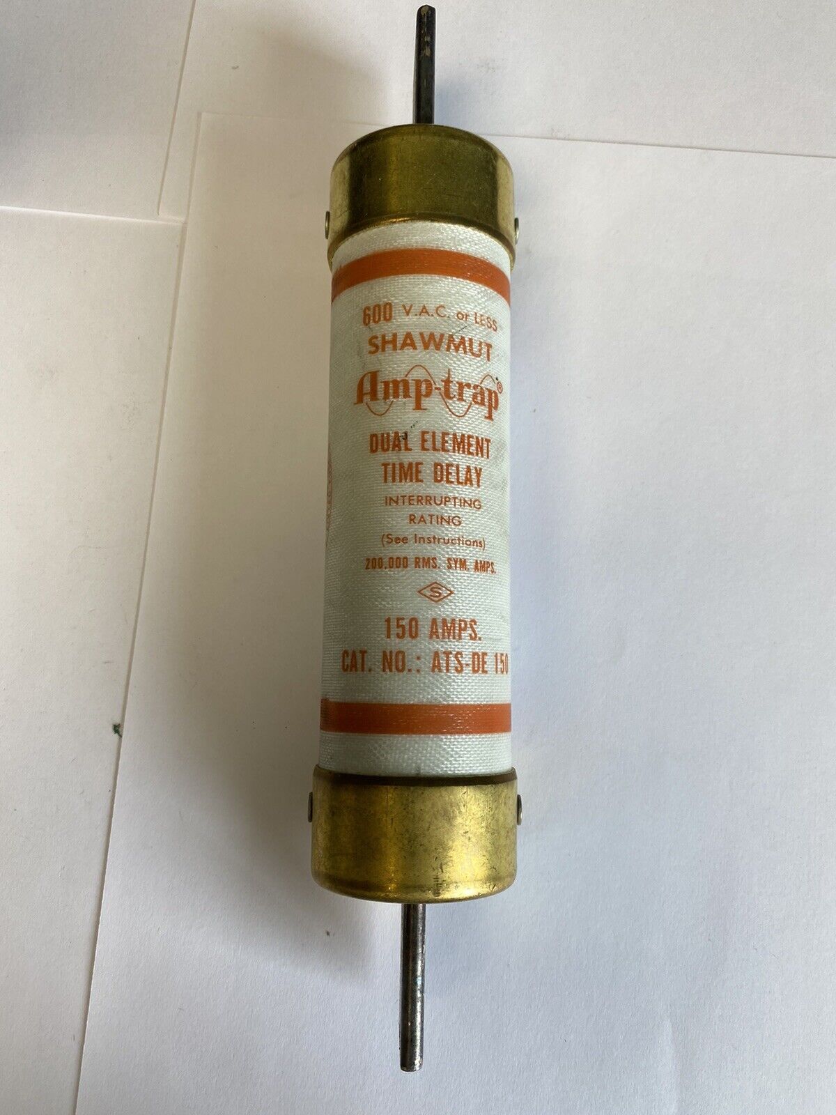 Shawmut Amp-trap ATS-DE-150 150A 600V Fuse "Lot of 2"