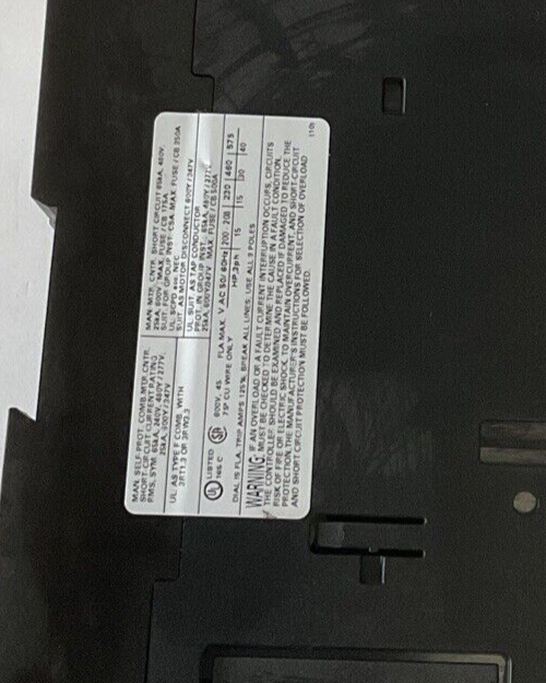 SIEMENS 3RV1031-4GA10 CIRCUIT BREAKER