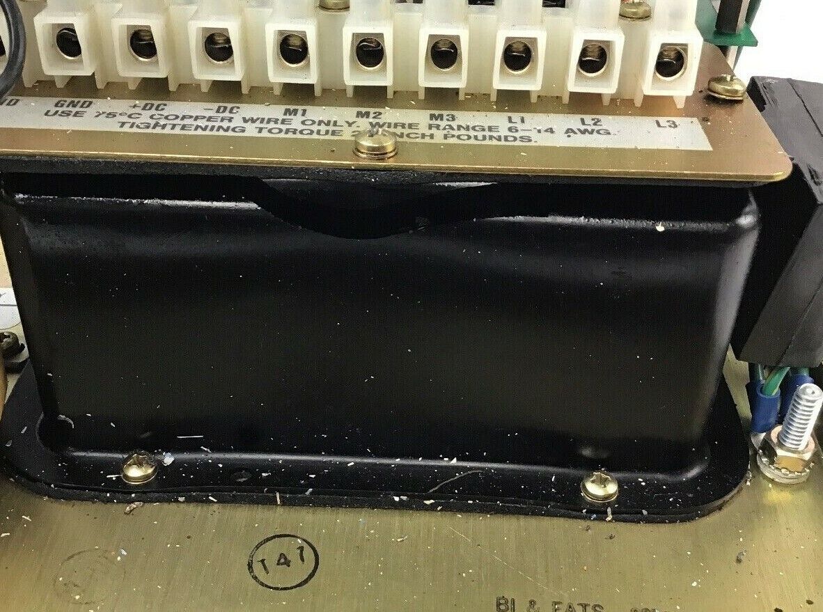 ALLEN BRADLEY 1336-B020-EOE-L2 AC DRIVE***PARTS ONLY***SEE PICTURES***