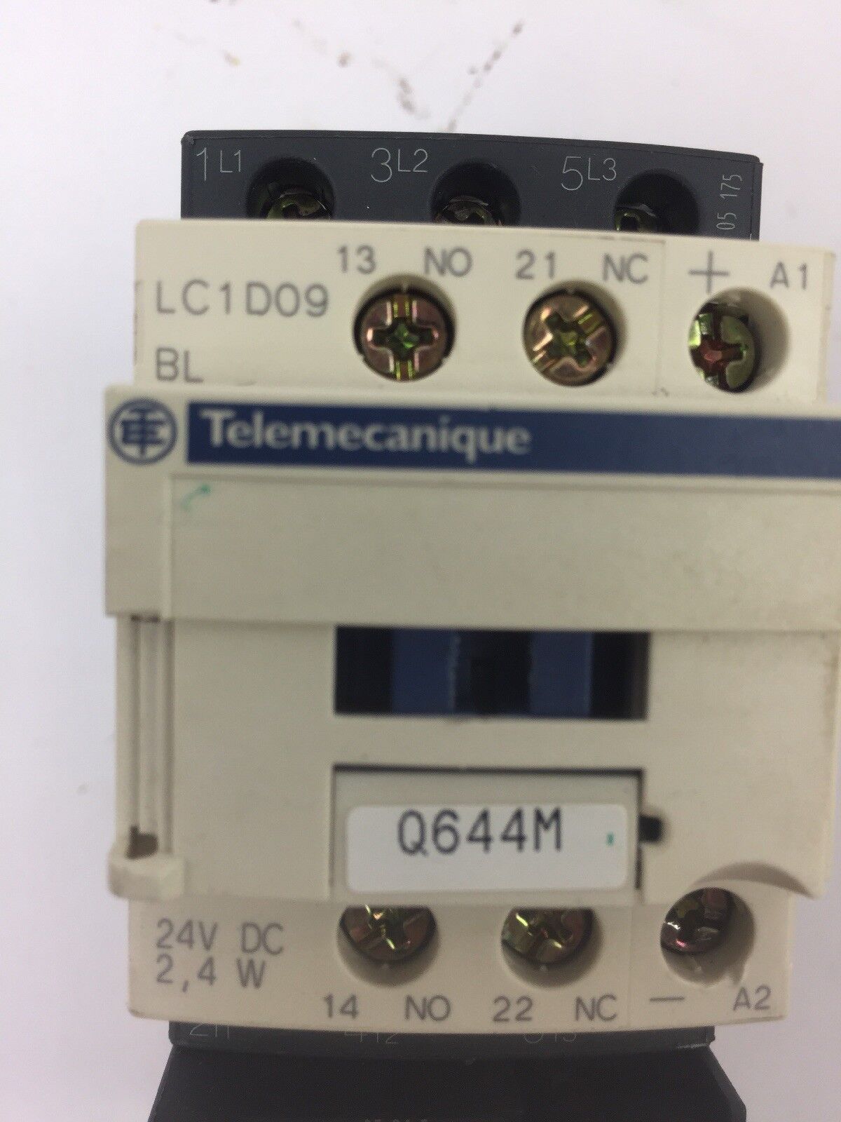 TELEMECANIQUE LC1D09BL CONTACTOR LRD04 OVERLOAD RELAY LAD4TBDL 24V