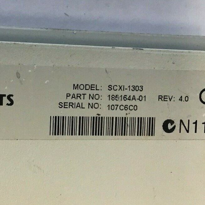 NATIONAL INSTRUMENTS NI SCXI-1303 TERMINAL BLOCK