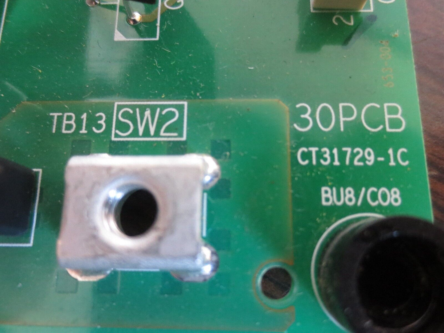 YASKAWA CT31729-1C / TB13 - SW2 / Q15170-653-023 CIRCUIT BOARD