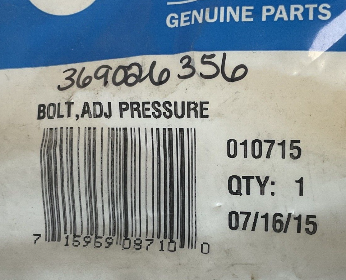 MILLER 010715 BOLT ADJ PRESSURE