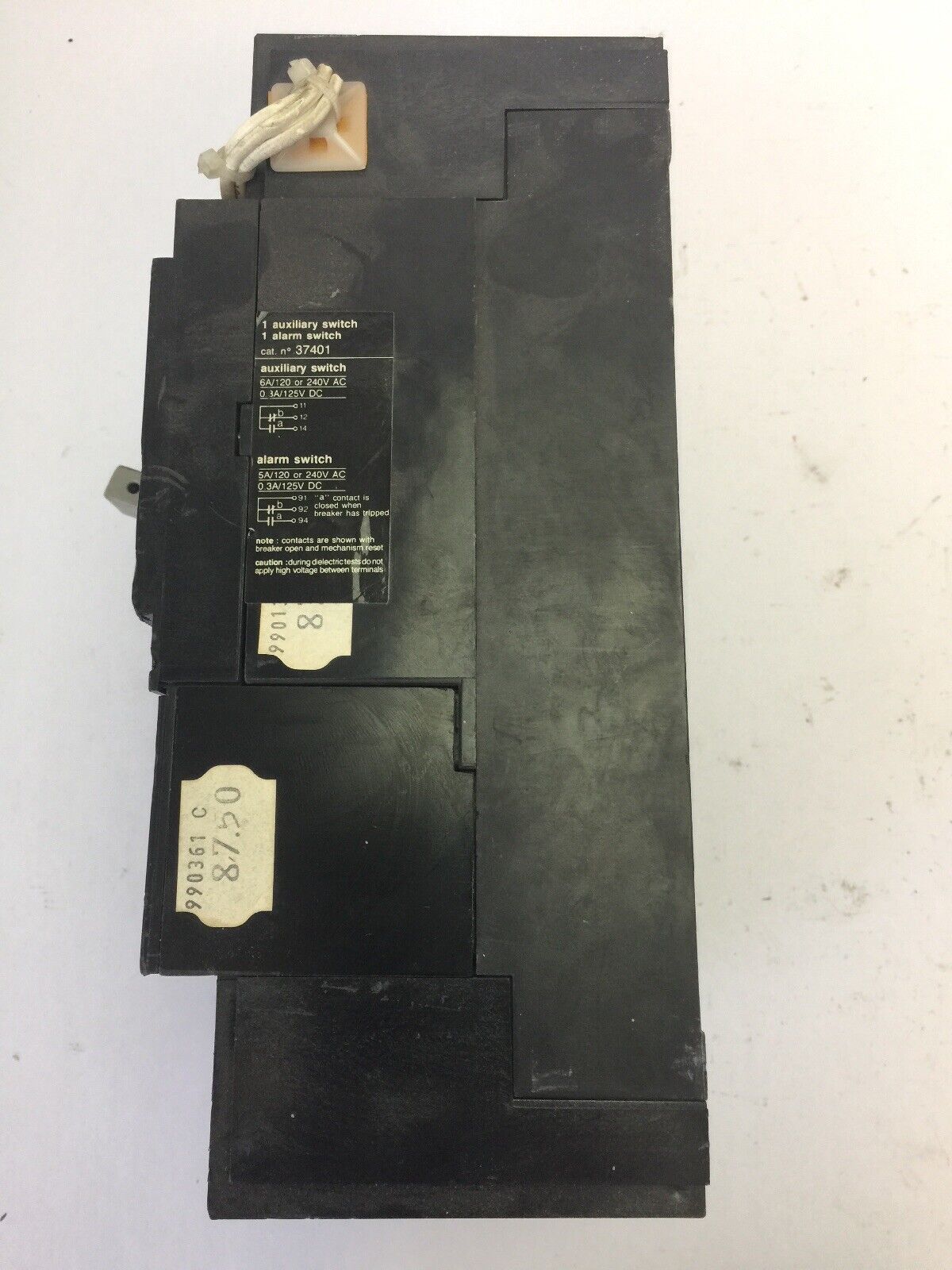 MERLIN GERIN 37018 CIRCUIT BREAKER COMPACT CF250NA 480V 50/60HZ 3 POLE 250A