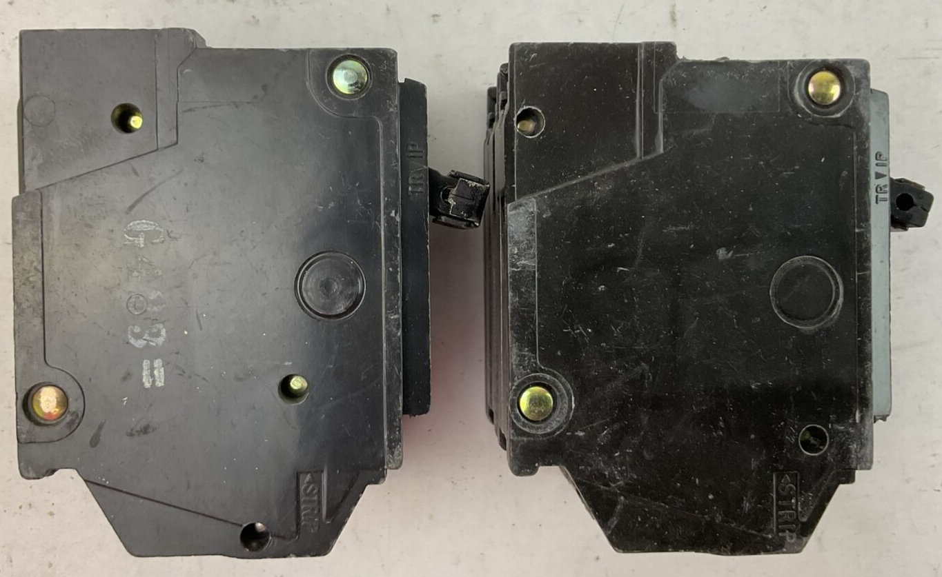 GE THQL2140 CIRCUIT BREAKER 2POLE 40AMP 120/240VAC (LOT OF 2)