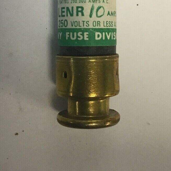 ECONOMY LENR 10 FUSE CLASS RK5 ECON-LIMITER 250VAC 10A ***LOTOF10***