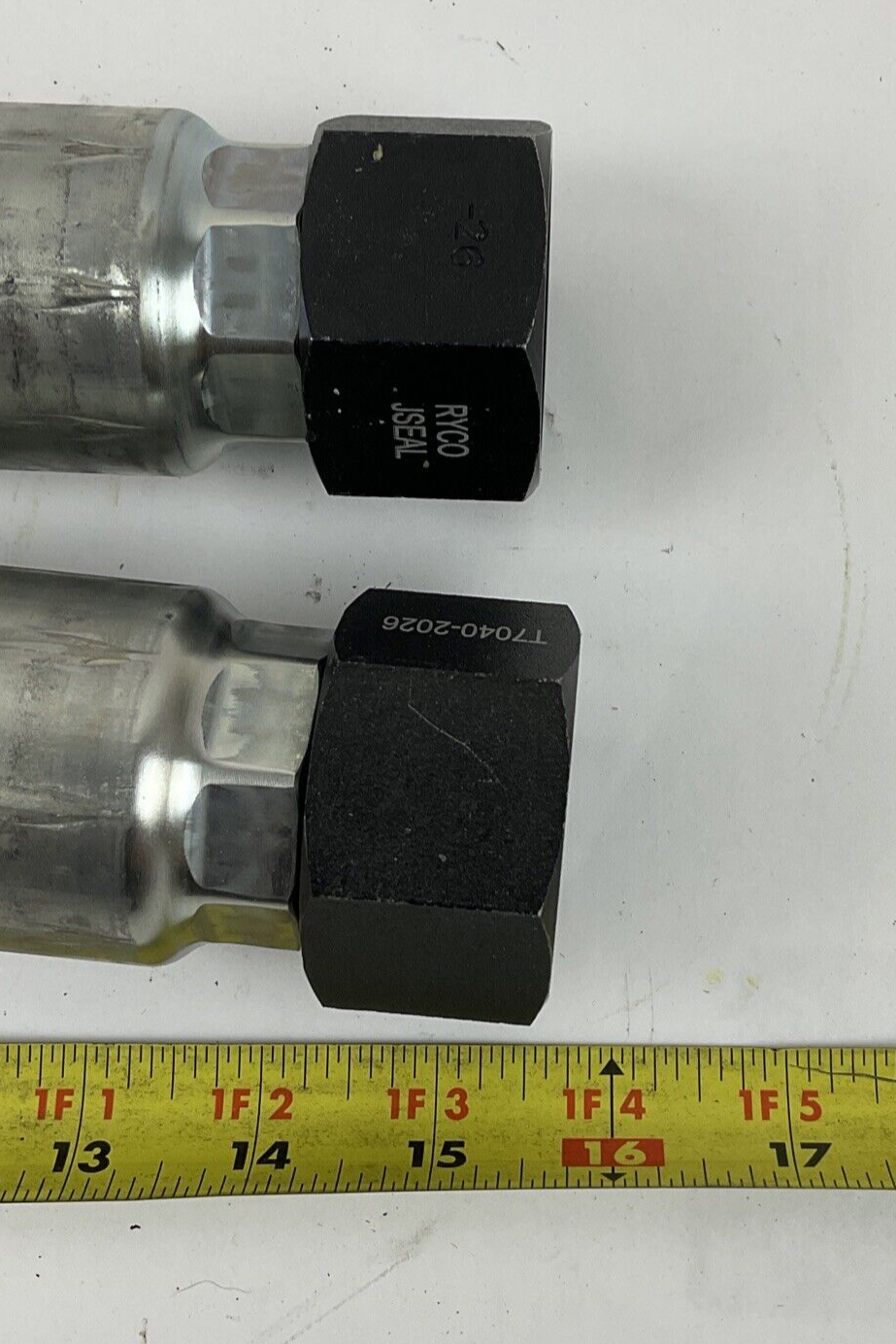 RYCO HYDRAULICS T7040-2026 FITTINGS WITH HOSE ***LOTOF2***