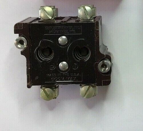 CUTLER HAMMER 10250T3 CONTACT BLOCK 600V ***LOTOF2***