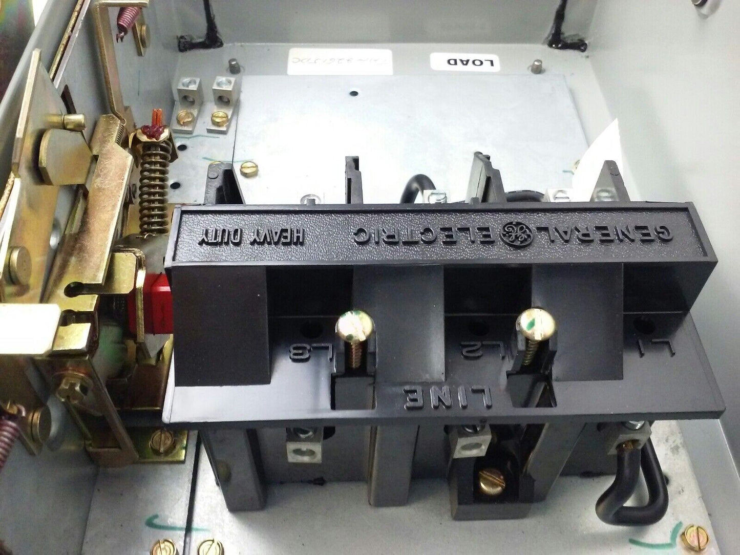 GE THN2261JDC H.D. SAFETY SWITCH 30A,600/250VDC, MODEL 10, TYPE 1,5,12 ENCLOSURE