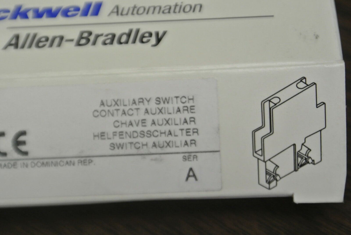 LOT of 3 / ALLEN-BRADLEY 195-BA11 AUXILIARY SWITCH / AUX. CONTACT / NEW SURPLUS