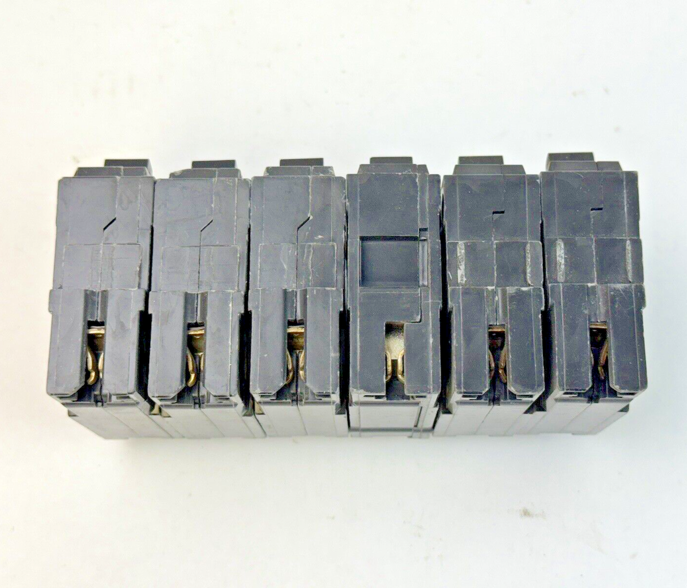 GE **LOT OF 6** THQL1140 - CIRCUIT BREAKERS - 1 POLE, 40 A, 240 VAC