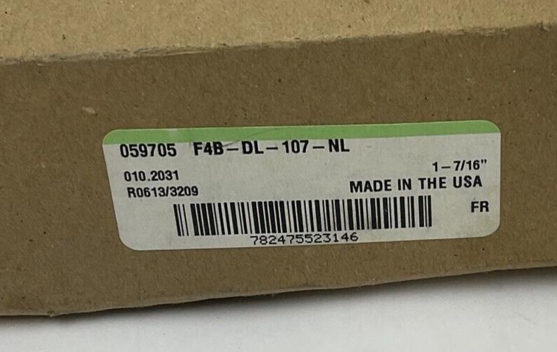 DODGE F4B-DL-107-NL FLANGE BEARING 1-7/16"