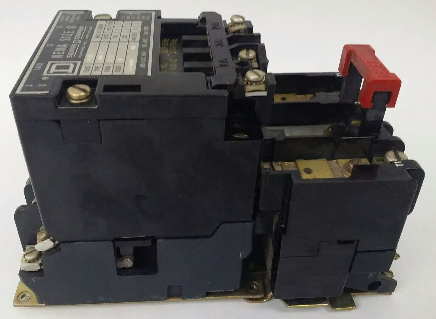 SQUARE D CLASS 8536, TYPE SB0-2,STARTER, 3PH,600V,20A,5HP,SIZE 0,120V COIL,USED