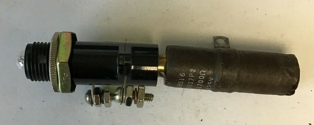 GENERAL ELECTRIC 127B8108G-2 INDICATING LAMP 125VDC TYPE ET-16
