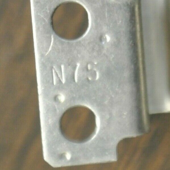 LOT of 2 / ALLEN-BRADLEY N75 THERMAL OVERLOAD HEATER ELEMENTS / USED