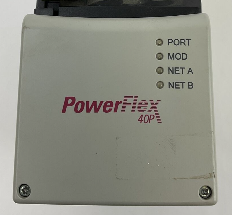 ALLEN BRADLEY 22D-D2P3N104 POWERFLEX 40P 3PHASE 3.2A FRN:2.01 SER.A 1HP