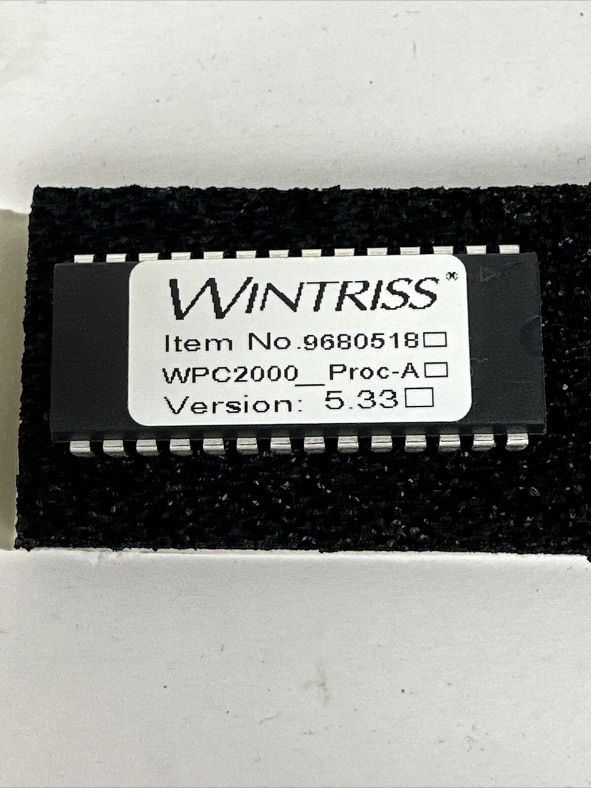 WINTRISS 9680518 F/W WPC 2000 ACTS/CAM/MUTE SHADOW VERSION 5.33