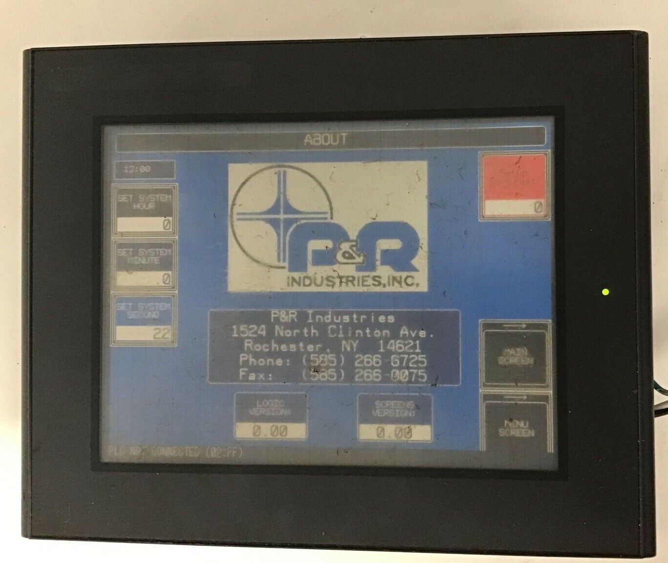 GE FANUC CQPGCTDE0000-A 2880061 24VDC SCREEN