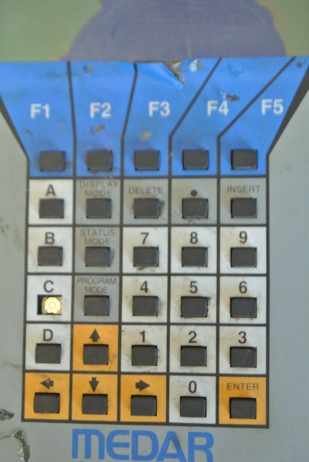 MEDAR 937-0009V1 / DEP100S / HANDHELD TERMINAL / PENDANT / 12-24VDC / for PARTS