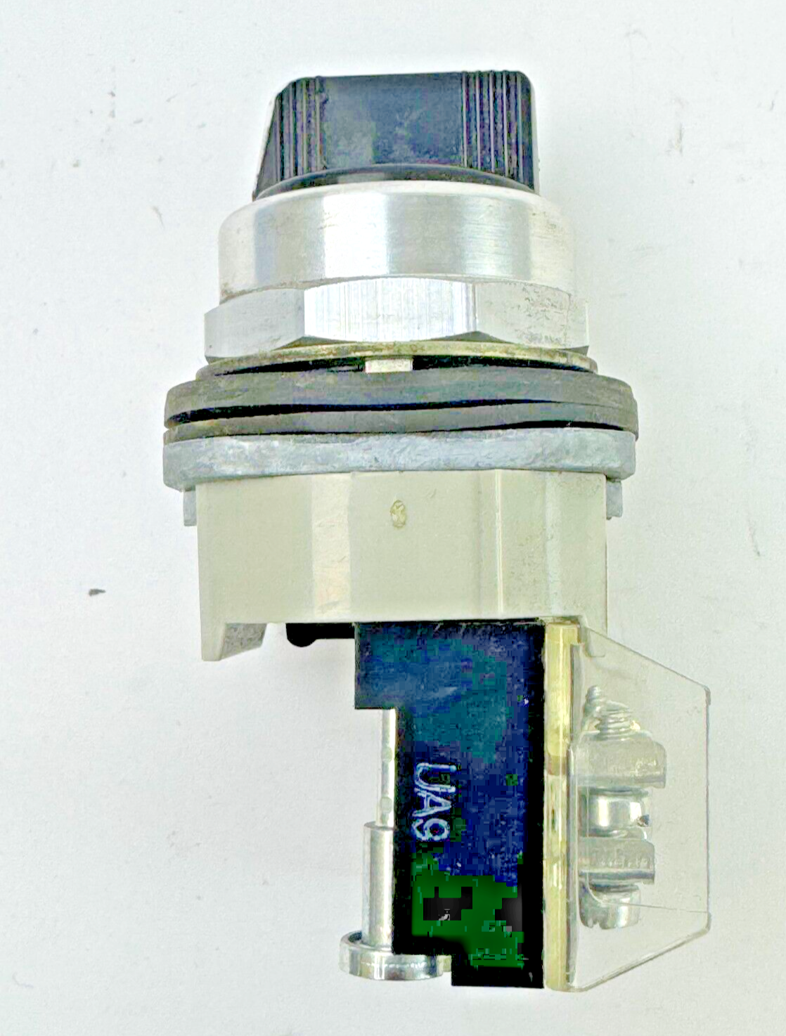 ALLEN-BRADLEY - 800T-J91 SER. T - SELECTOR SWITCH W/ 800T-XA SER. D BLOCK
