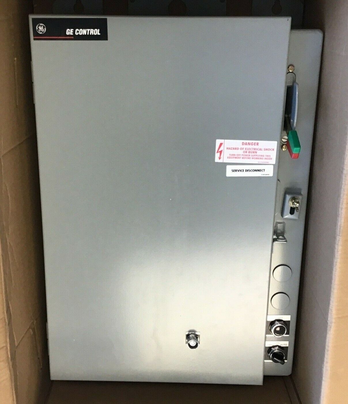 GENERAL ELECTRIC CR341C114BAA1AA PUMP PANEL 460/480V 60HZ TYPE 3R