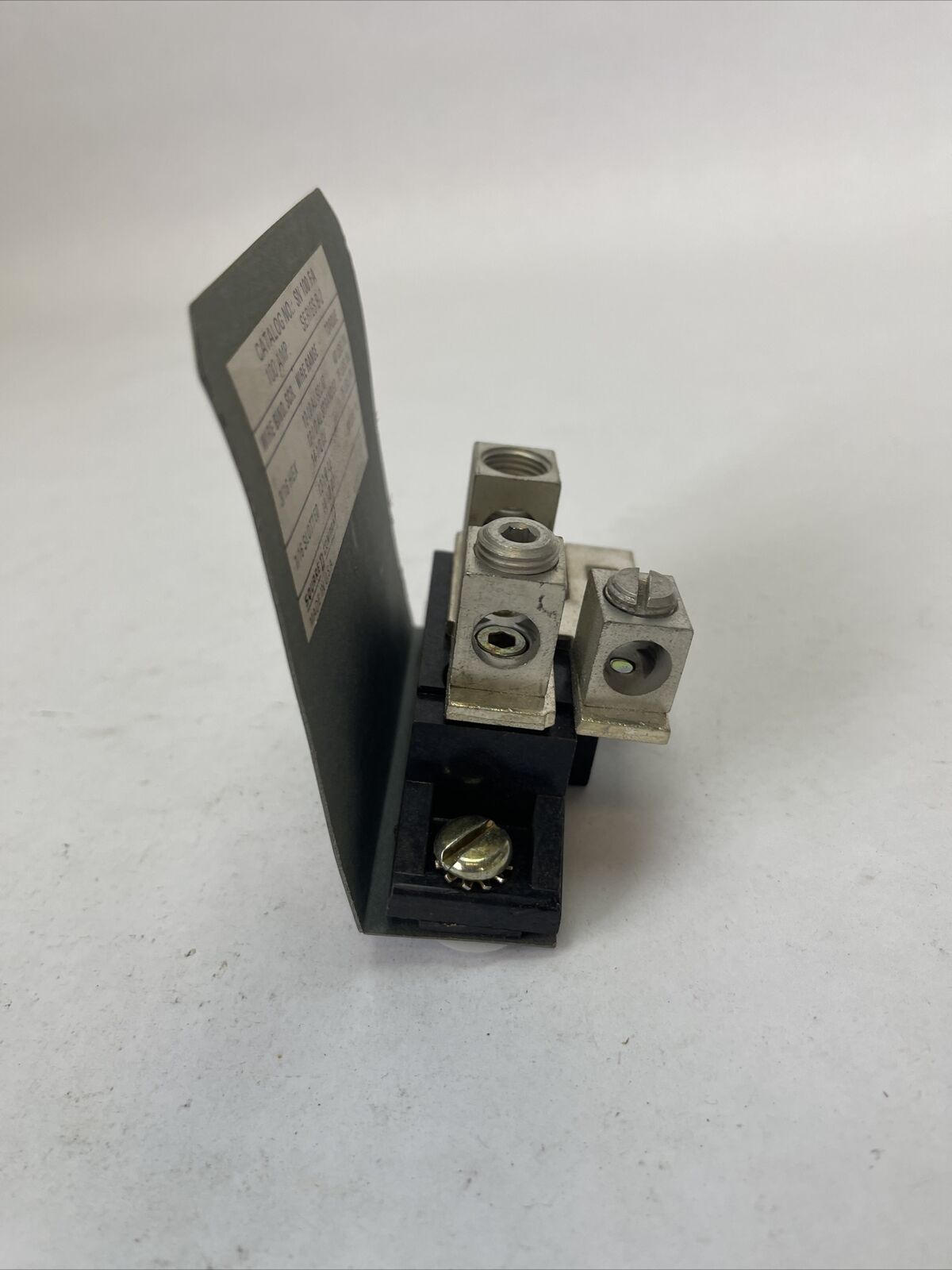SQUARE D SN100FA,SER.B2 GROUNDABLE NEUTRAL ASSEMBLY,100A, 277/480VAC,125/250VDC,