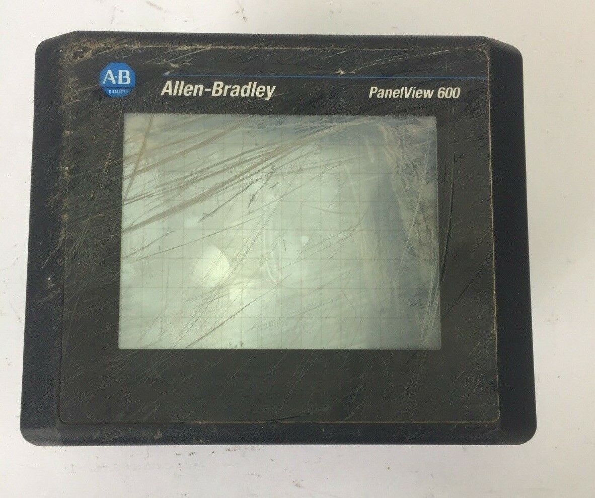 ALLEN BRADLEY 2711-T6C1L1X PANELVIEW 600 SER B FRN 4.46 24VDC 24W