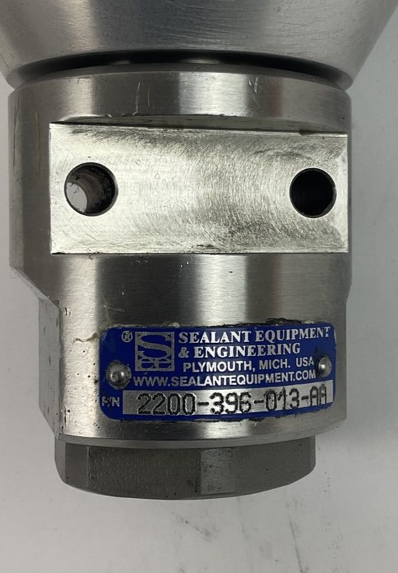SEALANT EQUIPMENT 2200-396-013-AA DISPENSING VALVE AND DRIVER 345BAR 5000PSI