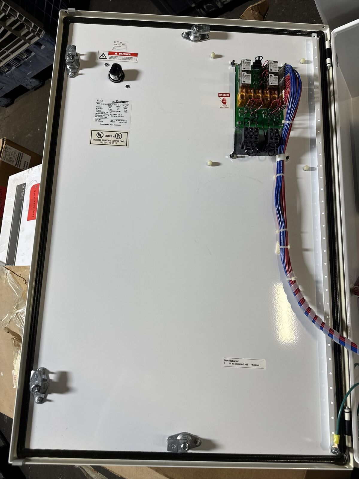 ROCKWELL AUTOMATION VTAC 9 HVAC DRIVE 9V741HRNB30 S7-642A-V9-10 460VAC 7.5HP 3PH