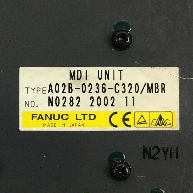 FANUC A02B-0236-C320/MBR MDI UNIT