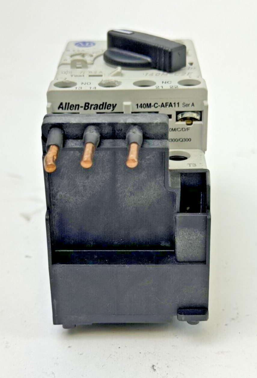 ALLEN-BRADLEY - 140M-C2E-A63 SER. C -MANUAL MOTOR PROTECTOR- 140M-C-AFA11 SER. A