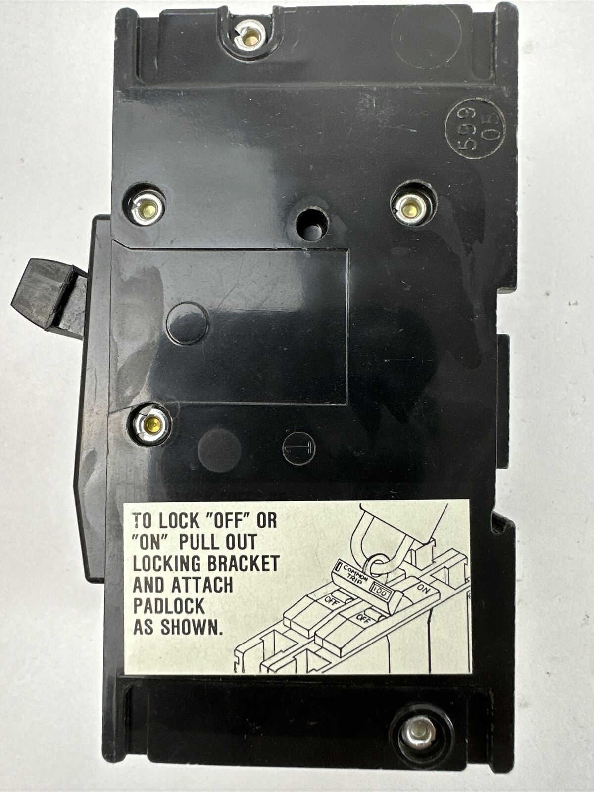 SQUARE D QOU370 CIRCUIT BREAKER 240VAC 50/60HZ 70AMP 3POLE