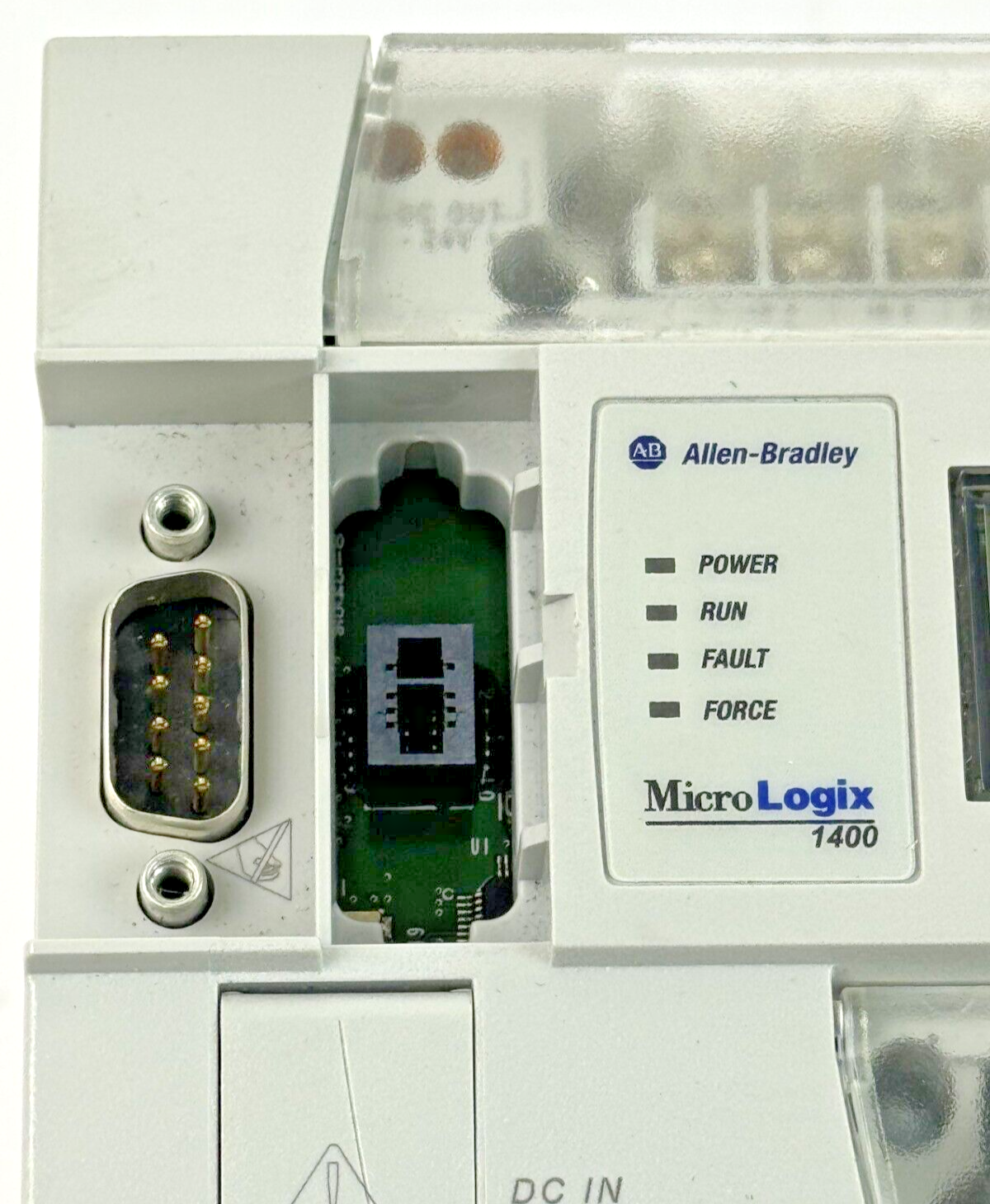 ALLEN-BRADLEY - 1766-L32BWAA SER. B FW 16 - MICROLOGIX 1400 32 POINT CONTROLLER