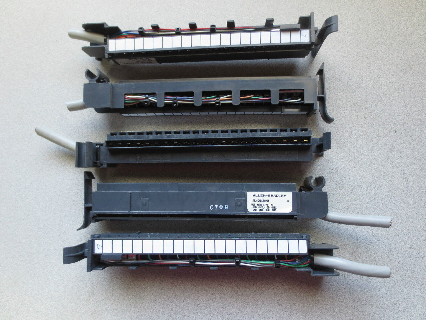 ALLEN-BRADLEY 1771-WH TERMINAL STRIP / SWING ARM for PLC - LOT of 5