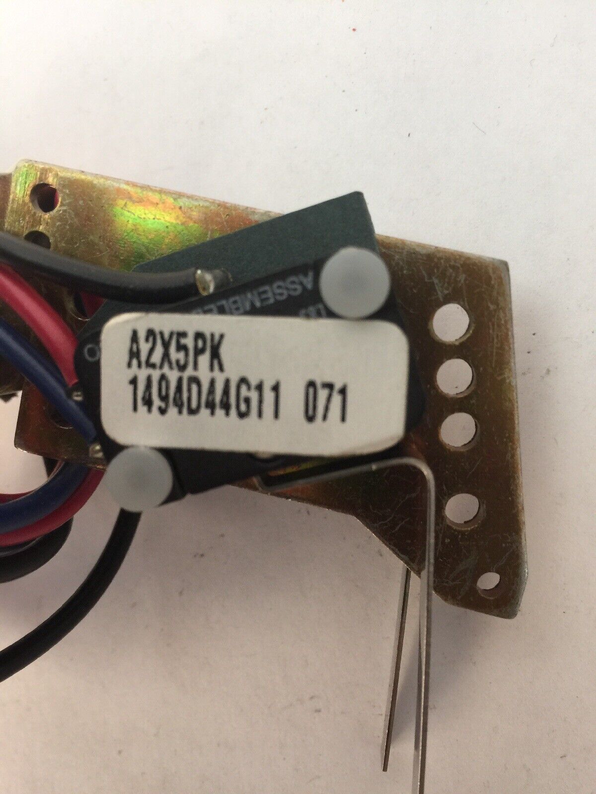 WESTINGHOUSE/CUTLER HAMMER A2X5PK AUXILIARY SWITCH