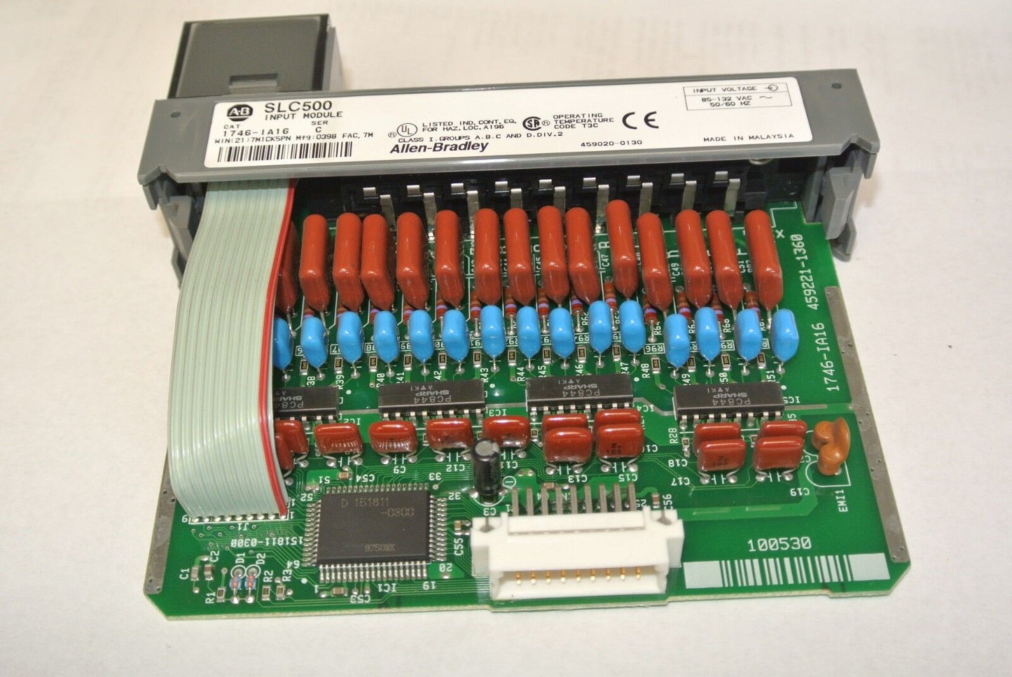ALLEN-BRADLEY 1746-IA16 Ser. C - INPUT MODULE for SLC500 - 85-132VAC - NO COVER