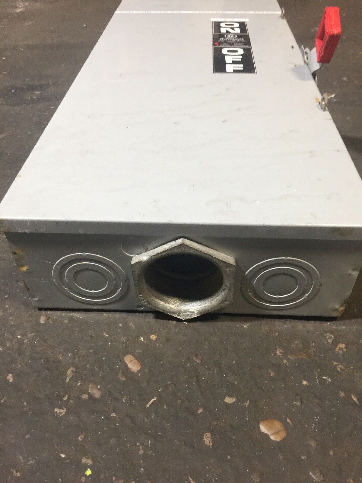 GE TH4324 SAFETY SWITCH 200A 240VAC 250VDC 60HP TYPE 1